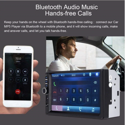 Player auto 7023B Mp5 2 Din Touchscreen Bluetooth