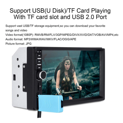 Player auto 7023B Mp5 2 Din Touchscreen Bluetooth