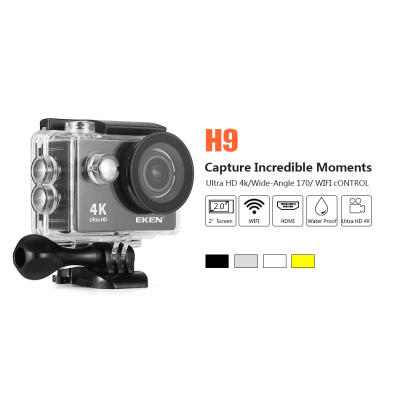 Camera Sport 4K HD ARGINTIE Carcasa rezistenta la Apa