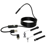 Camera Endoscop 3 in 1 USB C  Android Slim pentru Inspectie Auto 5m