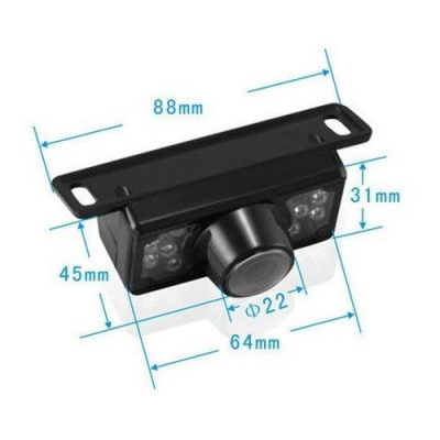 Camera Marsarier Auto cu Infrarosu si 8 Leduri