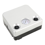 Compresor Auto AC595 12V 80PSI  Argintiu Patrat