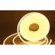  Banda Led neon flexibila 12V lumina ALB CALD 5 metri Q DT05