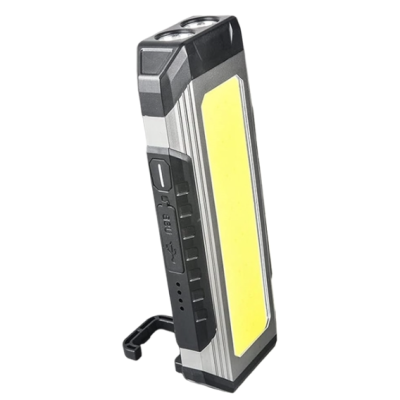 Lampa de Lucru LED + COB Andowl QD77 cu USB Magnet Agatatoare C