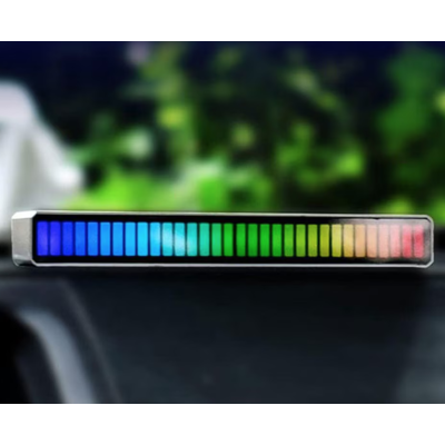 Bara cu leduri RGB sincronizare muzicala lumini de ritm senzor sunet 32 leduri