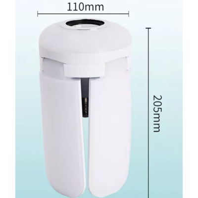 Bec LED 4 elice RGB boxa incorporata bluetooth telecomanda