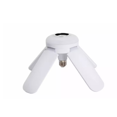 Bec LED 4 elice RGB boxa incorporata bluetooth telecomanda