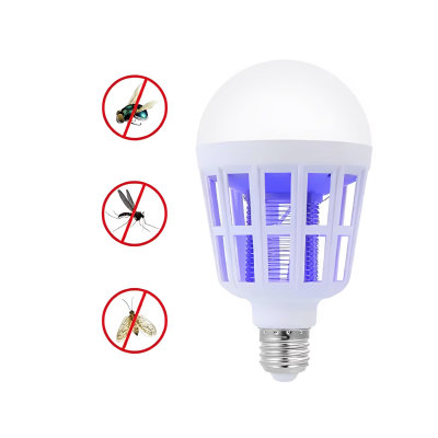Bec LED Anti Insecte cu lumina alba naturala puternica 15W E27 OF