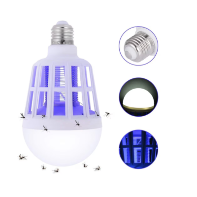 Bec LED Anti Insecte cu lumina alba naturala puternica 15W E27 OF