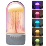 Boxa portabila cu design meduza efecte de iluminare 7 culori bluetooth