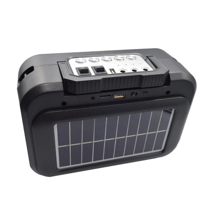 Boxa tip sistem iluminare LED cu 2 becuri USB MP3 BT Q YX1793