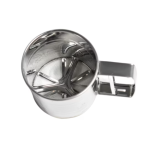 Cana cu sita pentru cernut faina,zahar pudra inox 250 gr