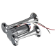 Claxon CHROME cu 2 goarne si compresor