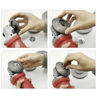 Disc slefuire lemn 100 mm pentru polizor unghiular