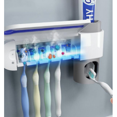 Dozator pentru pasta de dinti si sterilizator UV periute ZSW-Y01