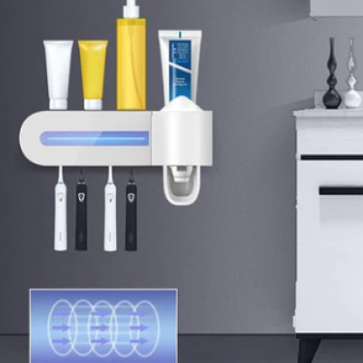 Dozator pentru pasta de dinti si sterilizator UV periute ZSW-Y01