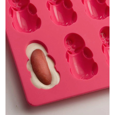 Forma prajituri din silicon pentru ciocolata si bomboane model piggy