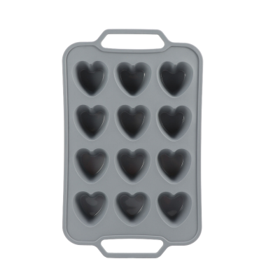 Forma silicon pentru copt prajituri briose model inima