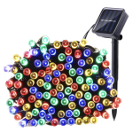 Instalatie Solara 10 Metri cu 100 LED liniara MULTICOLORA HS