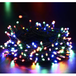 Instalatie Solara 10 Metri cu 100 LED liniara MULTICOLORA HS