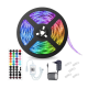 Kit Banda LED RGB Andowl Q T168 de 5 Metri Sincronizare Muzicala Bluetooth Controlul Aplicatie