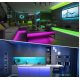 Kit Banda LED RGB Andowl Q T168 de 5 Metri Sincronizare Muzicala Bluetooth Controlul Aplicatie
