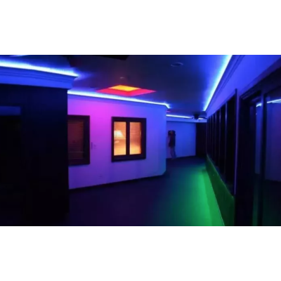 Kit Banda LED RGB cu Telecomanda 300 LED uri Lungime 5m 220V BS