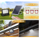 Kit Proiector Led cu panou solar 200W si telecomanda 571 LED