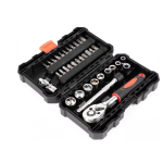 Mini Trusa chei tubulare si biti 1/4 cu 35 de piese