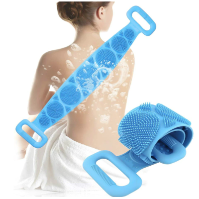 Perie tip banda din silicon pentru spalat pe spate