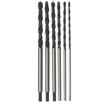 Set 6 burghie LUNGI pentru lemn 6-14 mm